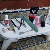 وسایل کاشت ناخن|آرایشی، بهداشتی، درمانی|خرم‌آباد, |دیوار