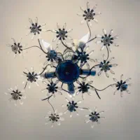 لوستر کریستالی ۱عدد