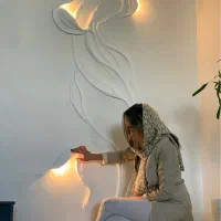 گچ بری مدرن،نقاشی،پتینه،میکروسمنت