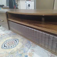 میز تلویزیون ، چوبیران ، چوب راش و سنگین|مبلمان خانگی و میز عسلی|قم, چهل درخت‎|دیوار