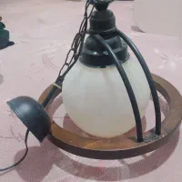 دوعددچراغ اتاق خواب وآشپزخانه