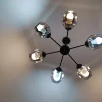 لوستر مدرن مدل حبابدار