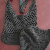 ست کیف و کلاه رافیا|لباس|پردیس, |دیوار