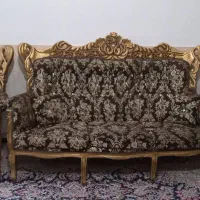 مبل پایه استیل ۹نفره|مبلمان خانگی و میز عسلی|کرمانشاه, |دیوار