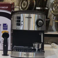 اسپرسو ساز نوا ۱۵۸ اصلی۲۵بار بخار حرفه ای قهوه ساز|سماور، چای‌ساز، قهوه‌ساز|قم, شهرک فاطمیه|دیوار