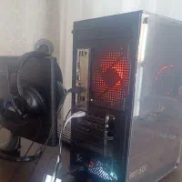 کیس گیمینگ نسل12 با مانیتور زیر قیمت فروش فوری|رایانه رومیزی|مشهد, هفت تیر (نه دره)|دیوار