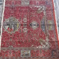 ۲عددفرش ویک گلیم کارکرده|فرش|کوهدشت, |دیوار