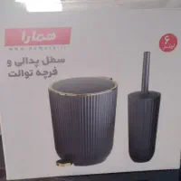 سطل پدالی وفرچه توالت|لوازم نظافت|همدان, |دیوار