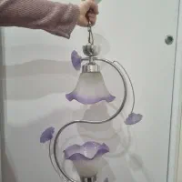 لوستر اتاق خواب یاسی