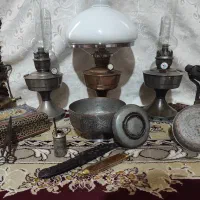 وسایل چراغ انتیک کلکسیونی قدیمی