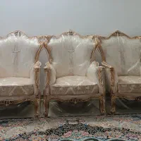مبل 9نفره سلطنتی با میز عسلی|مبلمان خانگی و میز عسلی|مشهد, هفت تیر (نه دره)|دیوار