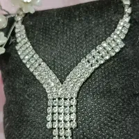 ست گردنبند و گوشواره نقره ای ترند و دخترونه|جواهرات|سبزوار, توحیدشهر|دیوار