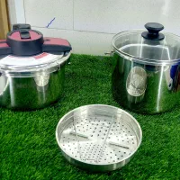 انواع زودپز برقی گازی  دو قلو تک دسته|ظروف پخت‌وپز|مشکین‌دشت, |دیوار