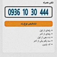 0930*0933*0935*0936*|سیم‌کارت|تهران, عبدل‌آباد|دیوار