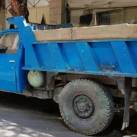 حمل خاک نخاله ماسه مصالح نیسانکمپرسی