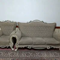 مبل 7نفره سالم‌وتمیز قیمت 5میلیونو600هزار