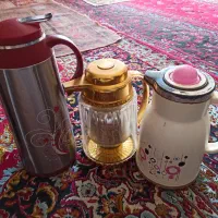 فلاکس چای سه شیشه دار ودوتا قاب