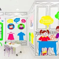 فروش اجناس مغازه پوشاک بچگانه به صورت یکجا