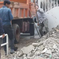 خاورکمپرسی  حمل نخاله ومصالح وشاخه بارکارگر