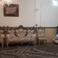 حراج مبل سلطنتی نه نفره در حد نونو واقعی|مبلمان خانگی و میز عسلی|جوانرود, |دیوار