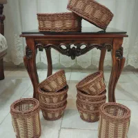 ست جای سبزی و جای نان و جای قاشقی