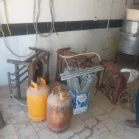 کپسول ایران گاز دو عدد و سیخ آلمینیوم  چهارصد عدد