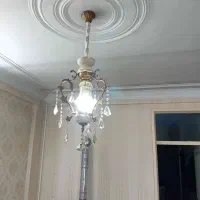 لوستر اویز سه شاخه برنز