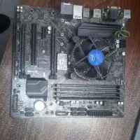 کارت گرافیک rx580 و مادر برد b365m|قطعات و لوازم جانبی رایانه|قم, صفائیه|دیوار