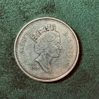سکه نقره ملکه الیزابت
