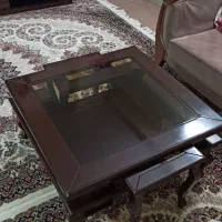 میز جلو مبلی به همراه دو تا عسلی|مبلمان خانگی و میز عسلی|تهران, جلیلی|دیوار
