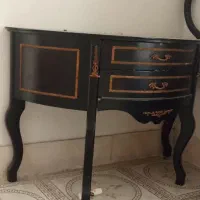 میز دراور و تابلو مهتابی دار