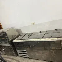 فریزر صندوقی و یخچال ویترینی کاملا سالم