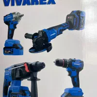 ۴عدد ابزار شارژی با یک سال گارانی فقط۱۵/۲۰۰