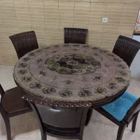 ناهار خوری ۶ نفره تمام چوبی