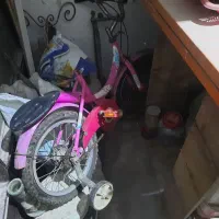 دوچرخه دخترونه نواستفاده نشده۷۰۰تومن
