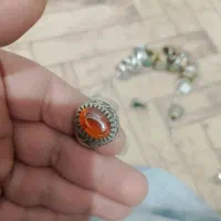 انگشتریاغوت لعل وتوپازفرانسوی واماتیس