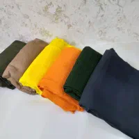 شال پلیسه موهر  پلنگی بافت