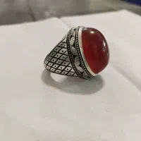 انگشتر نقره عقیق