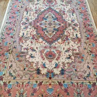 فرش دستباف کاشمر گل ابریشم زیرخاکی|فرش|تهران, حسین‌آباد|دیوار
