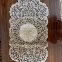 رومیزی جنس ترک کاملا نو ۵ تکه|پرده، رانر، رومیزی|اصفهان, شهرک ولیعصر|دیوار