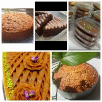 کیک کافه‌ای و حلوا