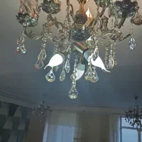 لوستر برنزی|لوستر و چراغ آویز|همدان, |دیوار