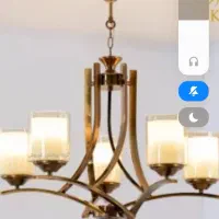 لوستر شیک پنج شاخه