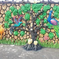 سیمانکاری طرح دار