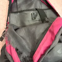 کوله پشتی کوهنوردی صورتی، کارکرده نورث فیس|کیف، کفش، کمربند|رشت, گلباغ نماز|دیوار