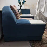 یخچال دوقلو-فرش۱۲ متری۲عدد ابریشم مصنوعی-مبل۷نفره