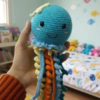 عروسک دستبافت عروس دریایی