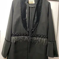 مانتو مجلسی مزونی سایز ۴۶ نو
