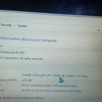 لپتاپ در حد اکبند رم4