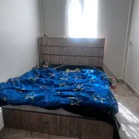 تخت خواب دو نفره چراغ دار